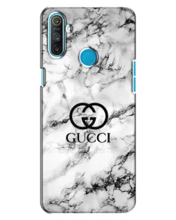 Чохол для Realme C3 з картинкою «Gucci — мармуровий шик»