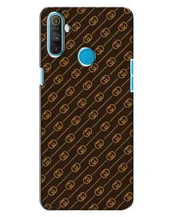 Чохол для Realme C3 з картинкою «Gucci — золоті діагоналі»