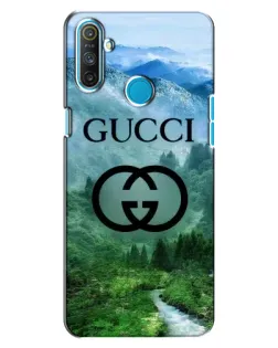 Чохол для Realme C3 з картинкою «Gucci — гірський пейзаж»