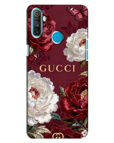 Чехол для Realme C3 с картинкой «Gucci — бордовые розы» Чехол для Realme C3 с картинкой «Gucci — бордовые розы»