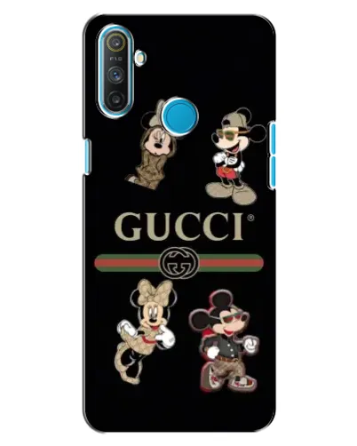 Чехол для Realme C3 с картинкой «Gucci — герои Disney и монограмма» Чехол для Realme C3 с картинкой «Gucci — герои Disney и монограмма»