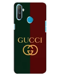 Чохол для Realme C3 з картинкою «Gucci — темно-зелений градієнт»