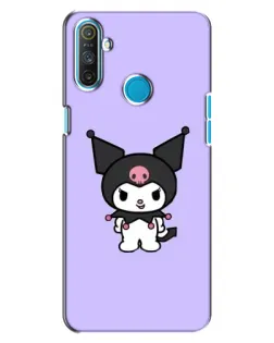 Чохол для Realme C3 з картинкою «Kuromi — ніжний фіолетовий»