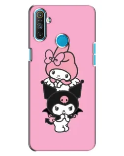 Чохол для Realme C3 з картинкою «My Melody та Kuromi»