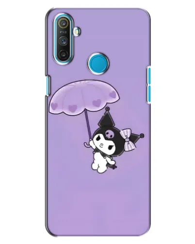 Чехол для Realme C3 с картинкой «Kuromi с зонтиком» Чехол для Realme C3 с картинкой «Kuromi с зонтиком»