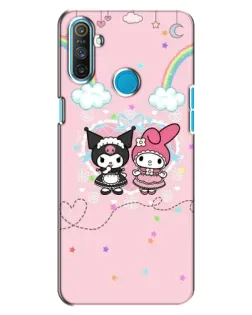 Чохол для Realme C3 з картинкою «My Melody та Kuromi»