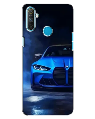 Чехол для Realme C3 с картинкой «Голубая BMW M4» Чехол для Realme C3 с картинкой «Голубая BMW M4»