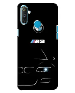 Чохол для Realme C3 з картинкою «Мінімалістичний принт BMW M3»