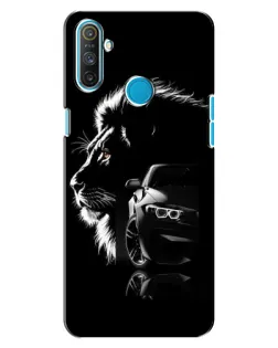 Чохол для Realme C3 з картинкою «BMW та лев»