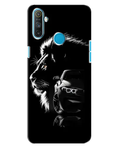 Чехол для Realme C3 с картинкой «BMW и лев» Чехол для Realme C3 с картинкой «BMW и лев»