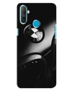 Чохол для Realme C3 з картинкою «Емблема BMW — макро»