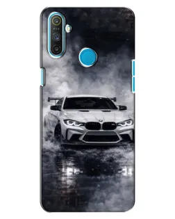 Чохол для Realme C3 з картинкою «BMW крізь туман»