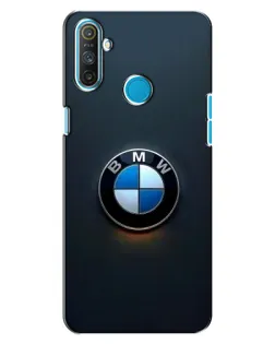 Чохол для Realme C3 з картинкою «Логотип BMW — мінімалізм»