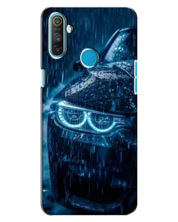 Чохол для Realme C3 з картинкою «BMW під дощем»