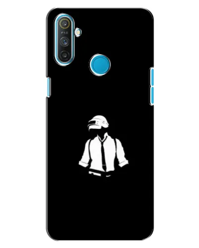 Чохол для Realme C3 з картинкою «PUBG — білий шолом» Чохол для Realme C3 з картинкою «PUBG — білий шолом»