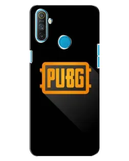 Чохол для Realme C3 з картинкою «PUBG — рамка лого»