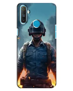 Чохол для Realme C3 з картинкою «PUBG — реалістичний герой»