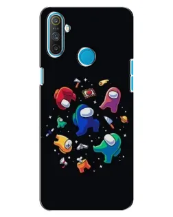 Чохол для Realme C3 з картинкою «Among Us космос» Чохол для Realme C3 з картинкою «Among Us космос»