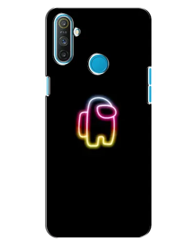 Чехол для Realme C3 с картинкой «Among Us градиент» Чехол для Realme C3 с картинкой «Among Us градиент»