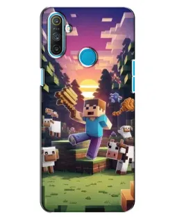 Чохол для Realme C3 з картинкою «Стів на фермі» Чохол для Realme C3 з картинкою «Стів на фермі»
