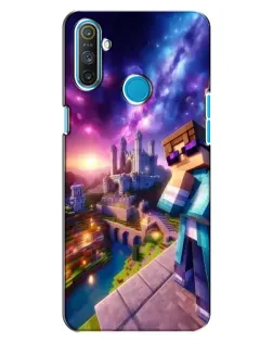Чохол для Realme C3 з картинкою «Стів та космос» Чохол для Realme C3 з картинкою «Стів та космос»