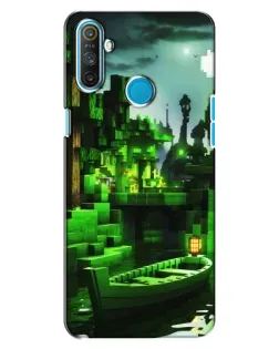 Чохол для Realme C3 з картинкою «Minecraft лісовий пейзаж» Чохол для Realme C3 з картинкою «Minecraft лісовий пейзаж»