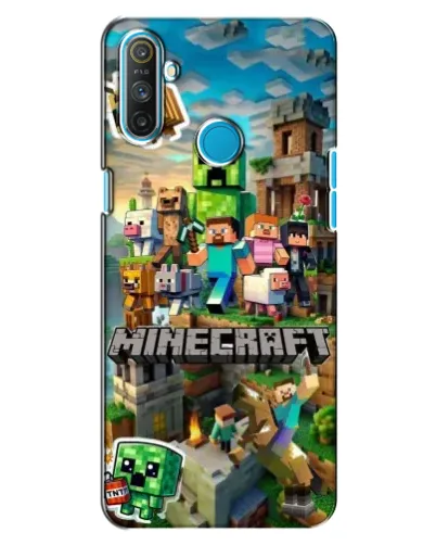 Чехол для Realme C3 с картинкой «Замок Minecraft» Чехол для Realme C3 с картинкой «Замок Minecraft»