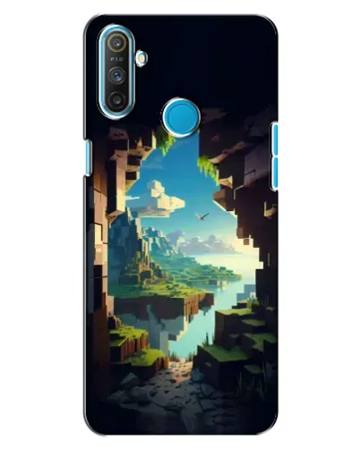 Чехол для Realme C3 с картинкой «Вид из пещеры» Чехол для Realme C3 с картинкой «Вид из пещеры»