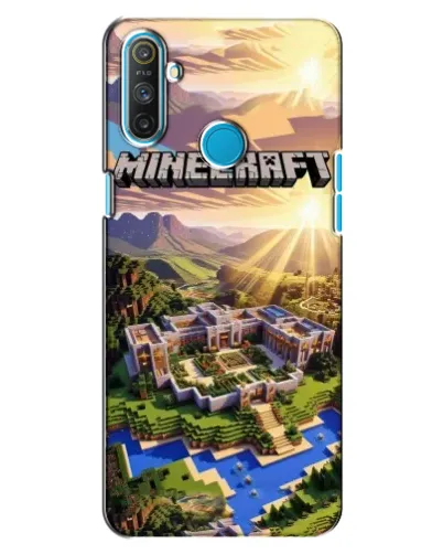 Чехол для Realme C3 с картинкой «Minecraft панорама» Чехол для Realme C3 с картинкой «Minecraft панорама»