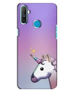 Чехол для Realme C3 с картинкой «Единорог градиент» Чехол для Realme C3 с картинкой «Единорог градиент»