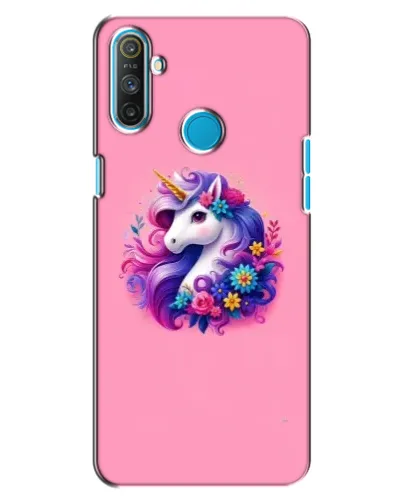 Чехол для Realme C3 с картинкой «Сказочный единорог»
