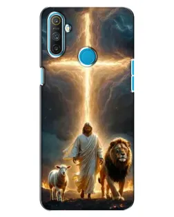 Чохол для Realme C3 з картинкою «Лев Юди та Світло»