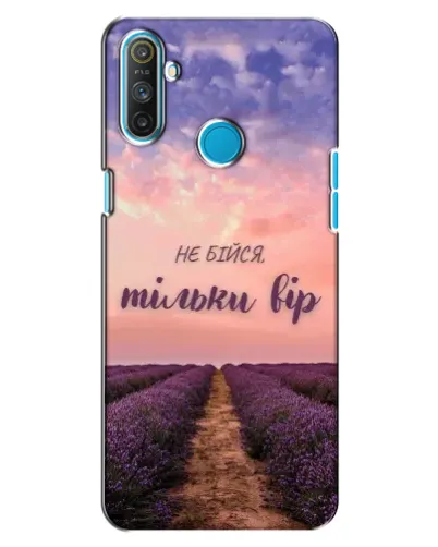 Чохол для Realme C3 з картинкою «Не бійся — віруй» Чохол для Realme C3 з картинкою «Не бійся — віруй»