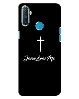 Чохол для Realme C3 з картинкою «Ісус любить тебе»