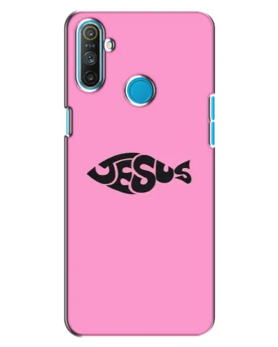 Чохол для Realme C3 з картинкою «Рожевий символ Jesus» Чохол для Realme C3 з картинкою «Рожевий символ Jesus»