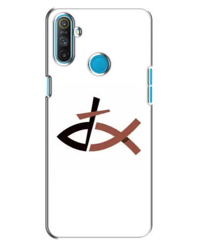 Чохол для Realme C3 з картинкою «Риба та хрест» Чохол для Realme C3 з картинкою «Риба та хрест»