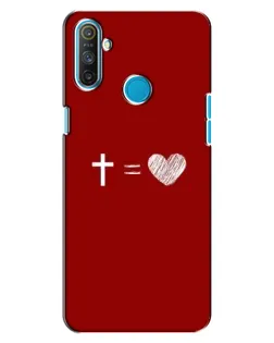 Чехол для Realme C3 с картинкой «Уравнение любви» Чехол для Realme C3 с картинкой «Уравнение любви»