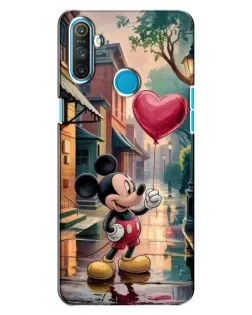 Чехол для Realme C3 с картинкой «Микки и шарик-сердце» Чехол для Realme C3 с картинкой «Микки и шарик-сердце»