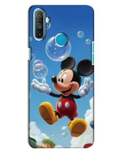 Чехол для Realme C3 с картинкой «Mickey и мыльные пузыри» Чехол для Realme C3 с картинкой «Mickey и мыльные пузыри»