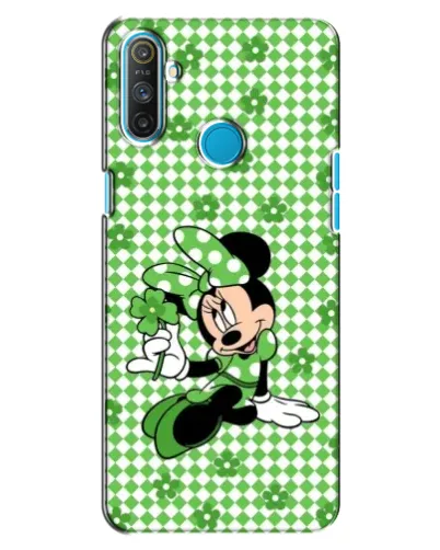 Чехол для Realme C3 с картинкой «Mickey в клетку»
