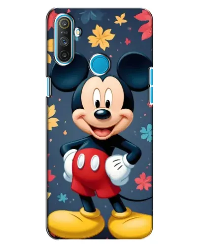 Чехол для Realme C3 с картинкой «Осенний Mickey Mouse»