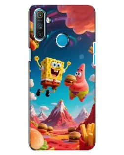 Чехол для Realme C3 с картинкой «Космический фастфуд» Чехол для Realme C3 с картинкой «Космический фастфуд»