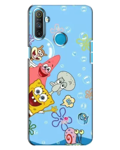 Чехол для Realme C3 с картинкой «Веселые пузырьки» Чехол для Realme C3 с картинкой «Веселые пузырьки»