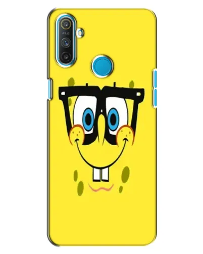 Чехол для Realme C3 с картинкой «Минималистичный Спанч Боб» Чехол для Realme C3 с картинкой «Минималистичный Спанч Боб»