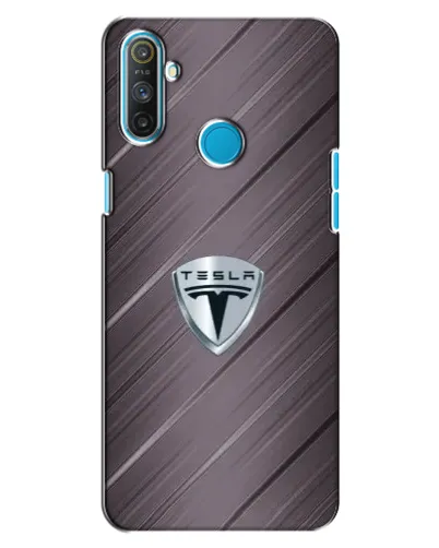Чехол для Realme C3 с картинкой «Металлическая текстура Tesla» Чехол для Realme C3 с картинкой «Металлическая текстура Tesla»