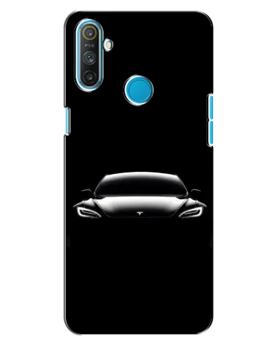 Чехол для Realme C3 с картинкой «Фары Tesla Night» Чехол для Realme C3 с картинкой «Фары Tesla Night»