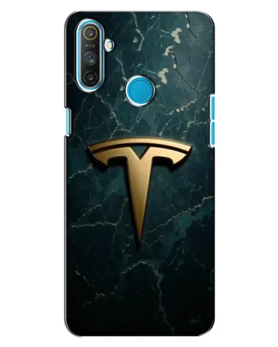 Чехол для Realme C3 с картинкой «Мраморная Tesla Gold» Чехол для Realme C3 с картинкой «Мраморная Tesla Gold»