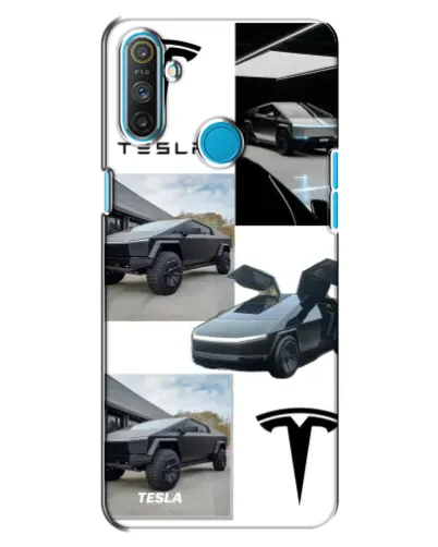 Чехол для Realme C3 с картинкой «Коллаж Cybertruck Tesla» Чехол для Realme C3 с картинкой «Коллаж Cybertruck Tesla»