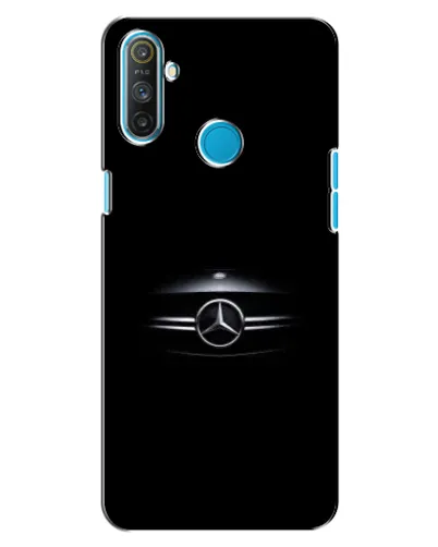Чехол для Realme C3 с картинкой «Mercedes — абстрактные линии»
