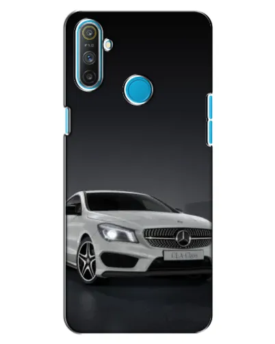 Чехол для Realme C3 с картинкой «Mercedes AMG GT Silver»